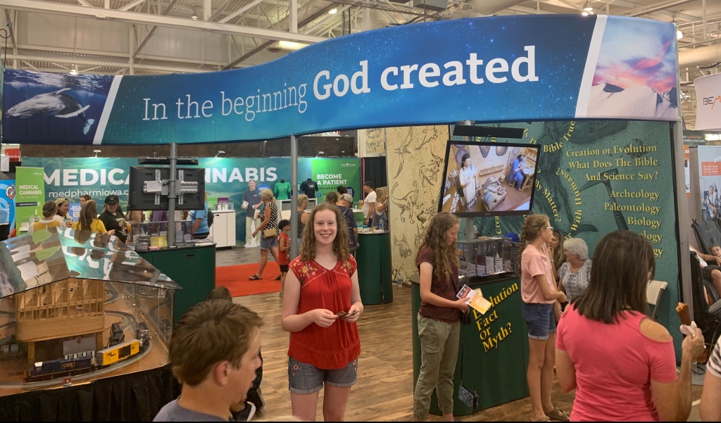 The Creation Evangelism Booth: Through the Eyes of Our Volunteers